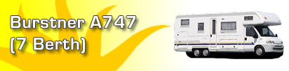 Burstner A747 Motorhome - Click for Further Details