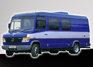 Mercedes Benz 814D Splitter Bus