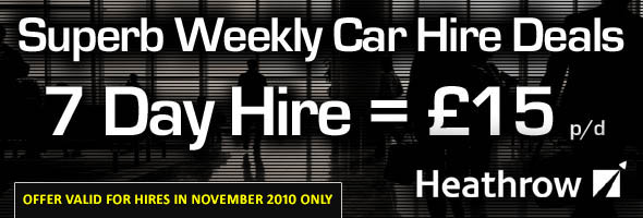 Car Hire London Heathrow Airport