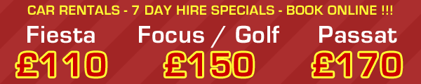 7 Day Car Rental Specials